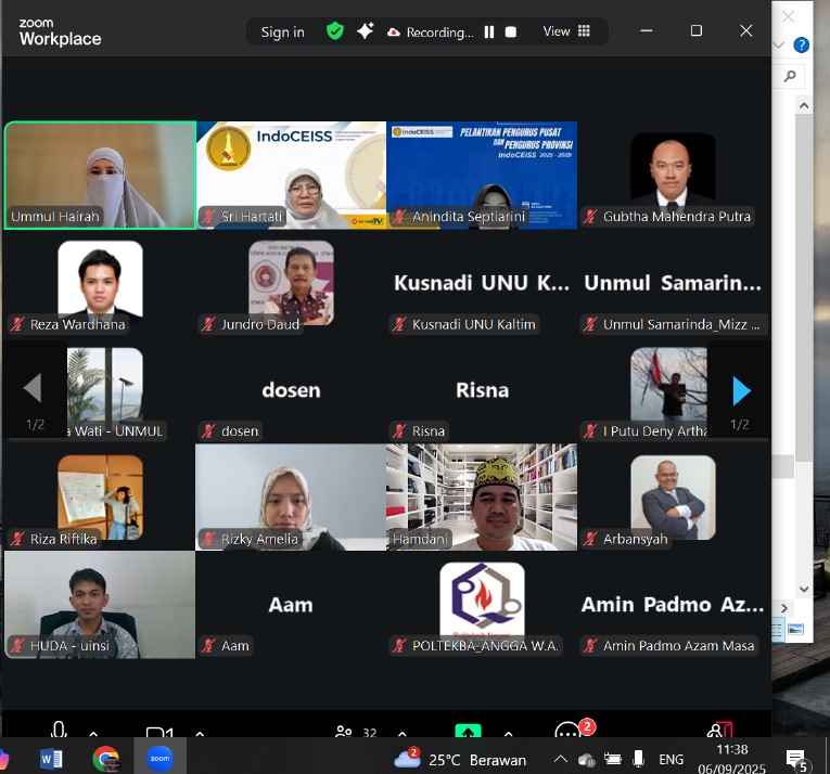 Hari Kedua Bimtek OBE Bidang Infokom Unmul